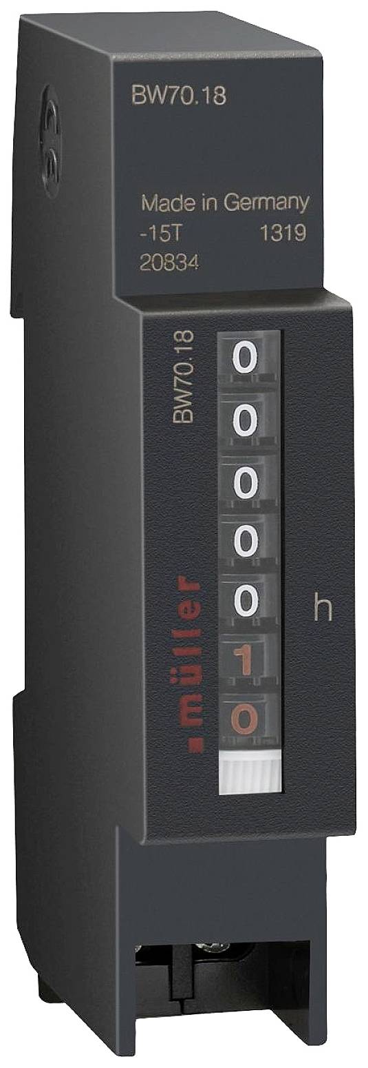 Müller BW 70.18 230V 60Hz Licznik godzin pracy Licznik rolkowy