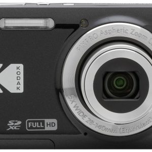 Kodak Pixpro FZ55 Friendly Zoom Aparat cyfrowy 16 MPx Zoom optyczny: 5 x czarny Nagrywanie w Full-HD, Wideo HDR, Zintegr Kodak Pixpro FZ55 Friendly Zoom Aparat cyfrowy 16 MPx Zoom optyczny: 5 x czarny Nagrywanie w Full-HD, Wideo HDR, Zintegr