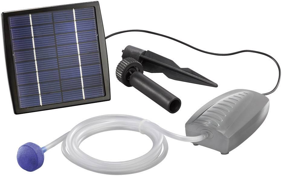 Napowietrzacz solarny Esotec Solar AIR-S 101870, 120 l/h, IP65, (D x S) 126 mm x 120 mm - obrazek 1