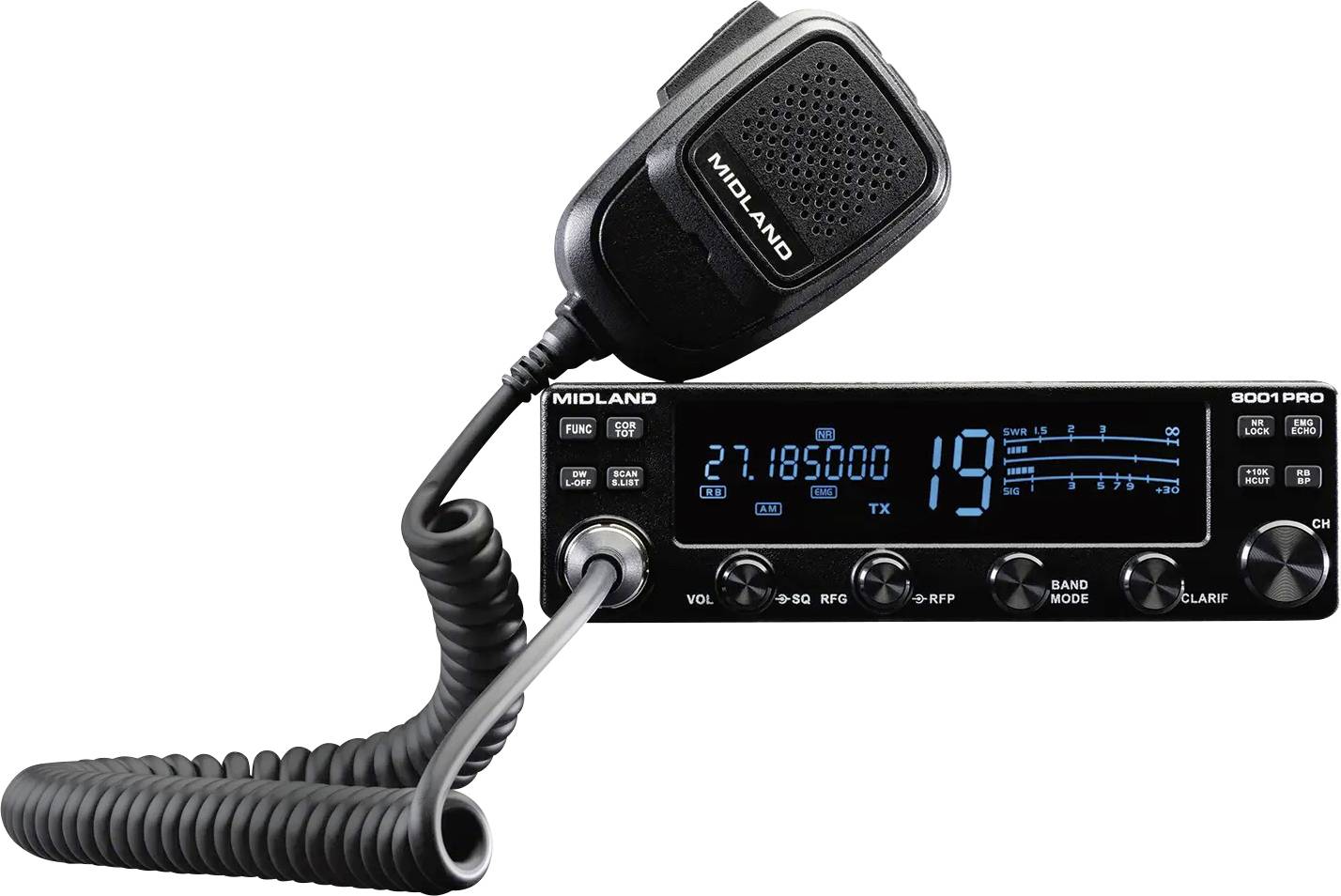 Midland Midland 8001 Pro SSB CB-Funkgerät C1633 Radio CB - obrazek 1