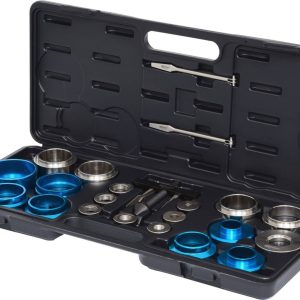 Zestaw narzędzi do montażu pierścienia uszczelniającego wału i uszczelnienia olejowego, 24 szt KS Tools 700.1280 Zestaw narzędzi do montażu pierścienia uszczelniającego wału i uszczelnienia olejowego, 24 szt KS Tools 700.1280