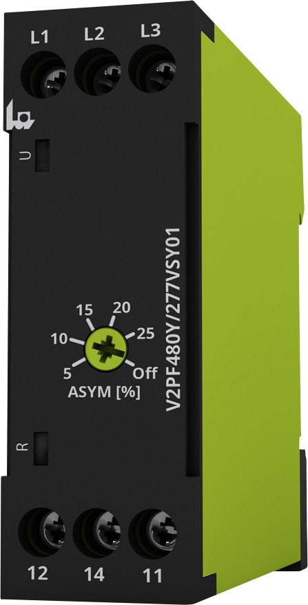 Przekaźnik monitorujący 208 – 480 V/AC 1 zestyk przełączny tele V2PF480Y/277VSY01 1 szt.
