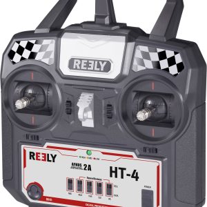 Kontroler do zdalnego sterowania Reely HT-4 1310036, 2,4 GHz, Ilość kanałów: 4, 317 g Kontroler do zdalnego sterowania Reely HT-4 1310036, 2,4 GHz, Ilość kanałów: 4, 317 g