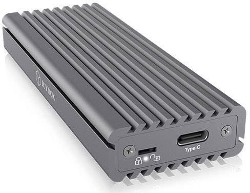 ICY BOX IB-1817M-C31, Type-C® USB 3.1 (Gen 2) zu PCIe NVMe M.2 2230/2242/2260/2280 SSD Obudowa M.2 SSD USB-C® (USB 3.2 G