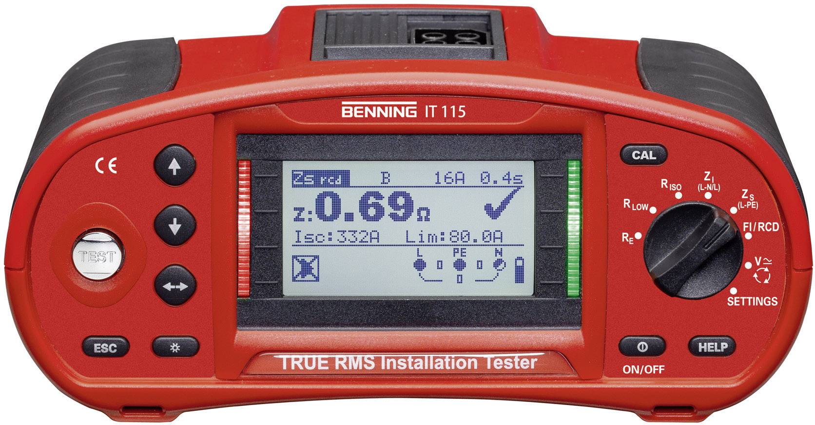 Tester instalacji Benning IT 115 - obrazek 1