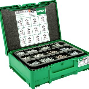 Zestaw śrub SPAX systainer³ T-Loc Möbelbau 5000009172011 1 zest. Zestaw śrub SPAX systainer³ T-Loc Möbelbau 5000009172011 1 zest.