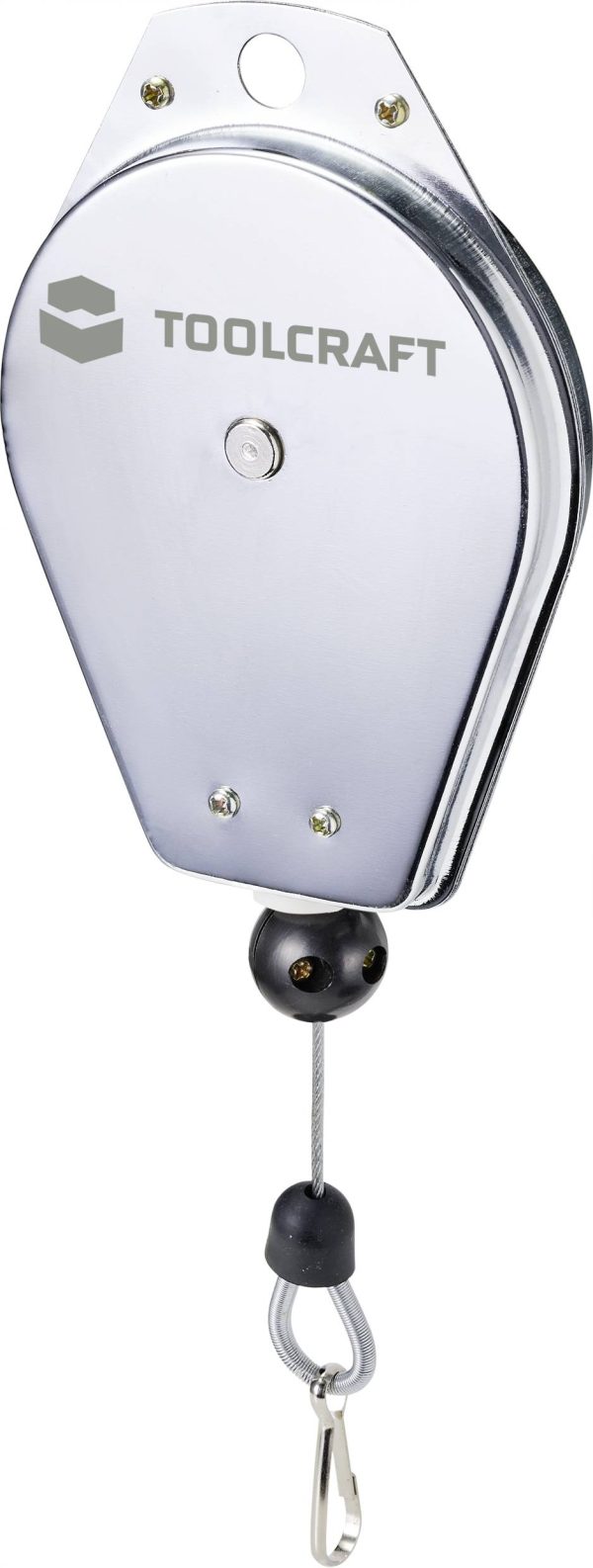TOOLCRAFT TO-7392612 Naciąg sprężynowy, naciąg linowy do 1,5 m Maks. udźwig 2 kg