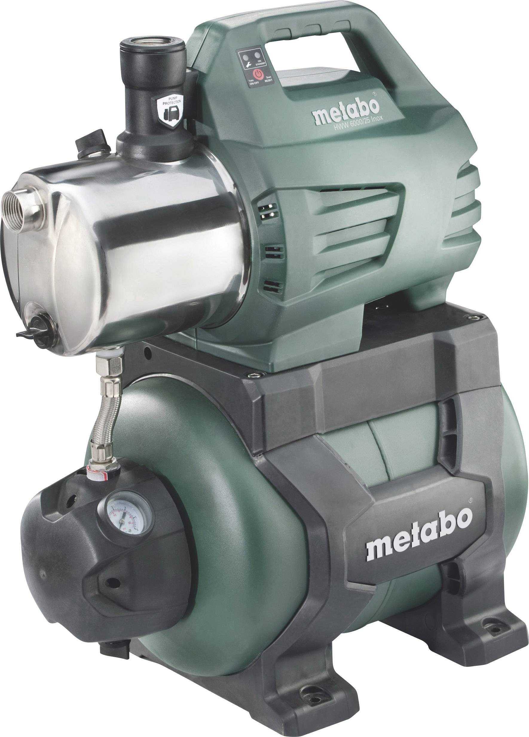 Metabo 600975000 HWW 6000/25 Inox Pompa do wody 230 V 6000 l/h - obrazek 1