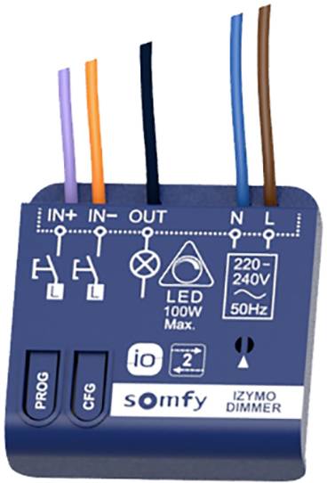 Bezprzewodowe rozszerzenie systemu alarmowego Somfy io 1822663, 1 szt.