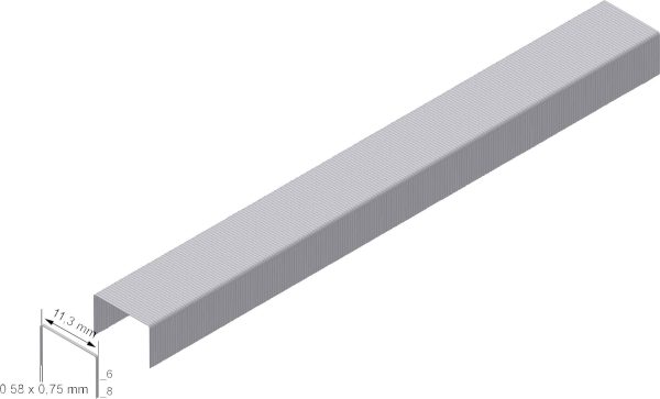 Prebena VX06CNK Zszywki Typ VX 6000 szt. Wymiary (D x S) 6 mm x 11.3 mm