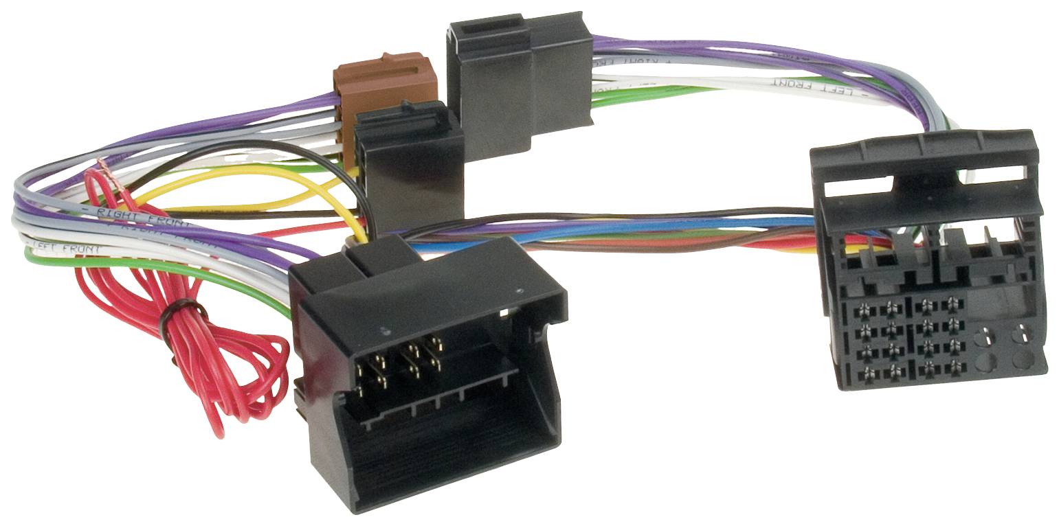 ACV 57-1324 Adapter radiowy ISO Pasuje do (Marka samochodu): Audi, Seat, Skoda, Volkswagen - obrazek 1