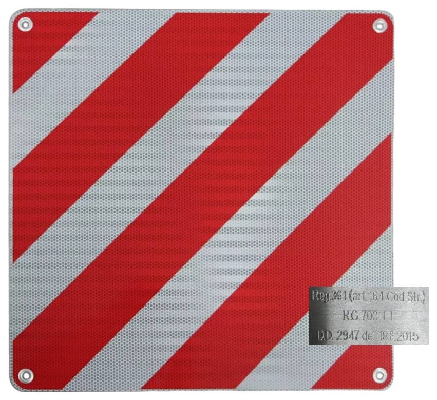 Płyta ostrzegawcza IWH 97606, (S x W) 50 cm x 50 cm, Włochy, 1 szt. - obrazek 1