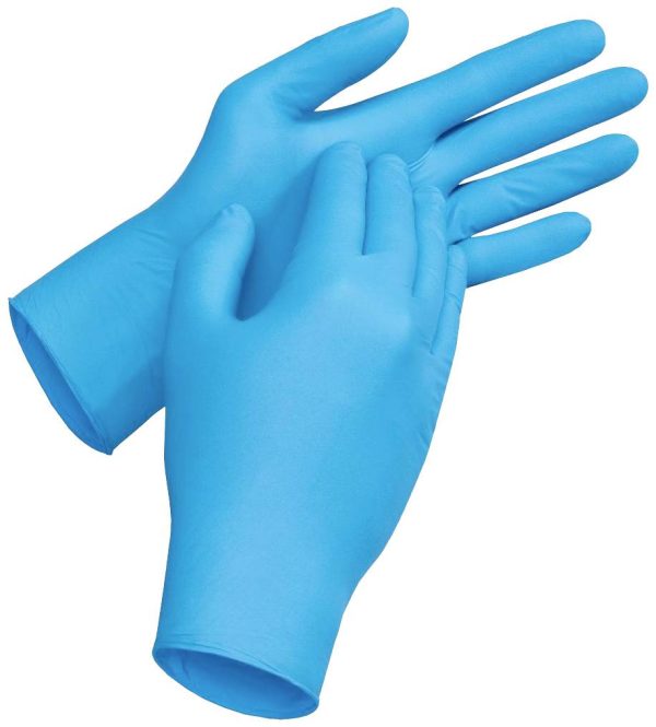 uvex u-fit 6016708 100 szt. Nitryl Rękawice jednorazowe Rozmiar rękawic: 8, M EN 374