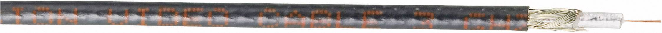 Belden 179DT 0101000 Kabel koncentryczny Średnica zewnętrzna: 2.60 mm RG179 czarny Produkty w metrach bieżących - obrazek 1
