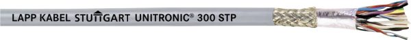Kabel do transmisji danych LAPP 302402STP/305, 2 x 2 x 0.2 mm², 305 m, ciemnoszary