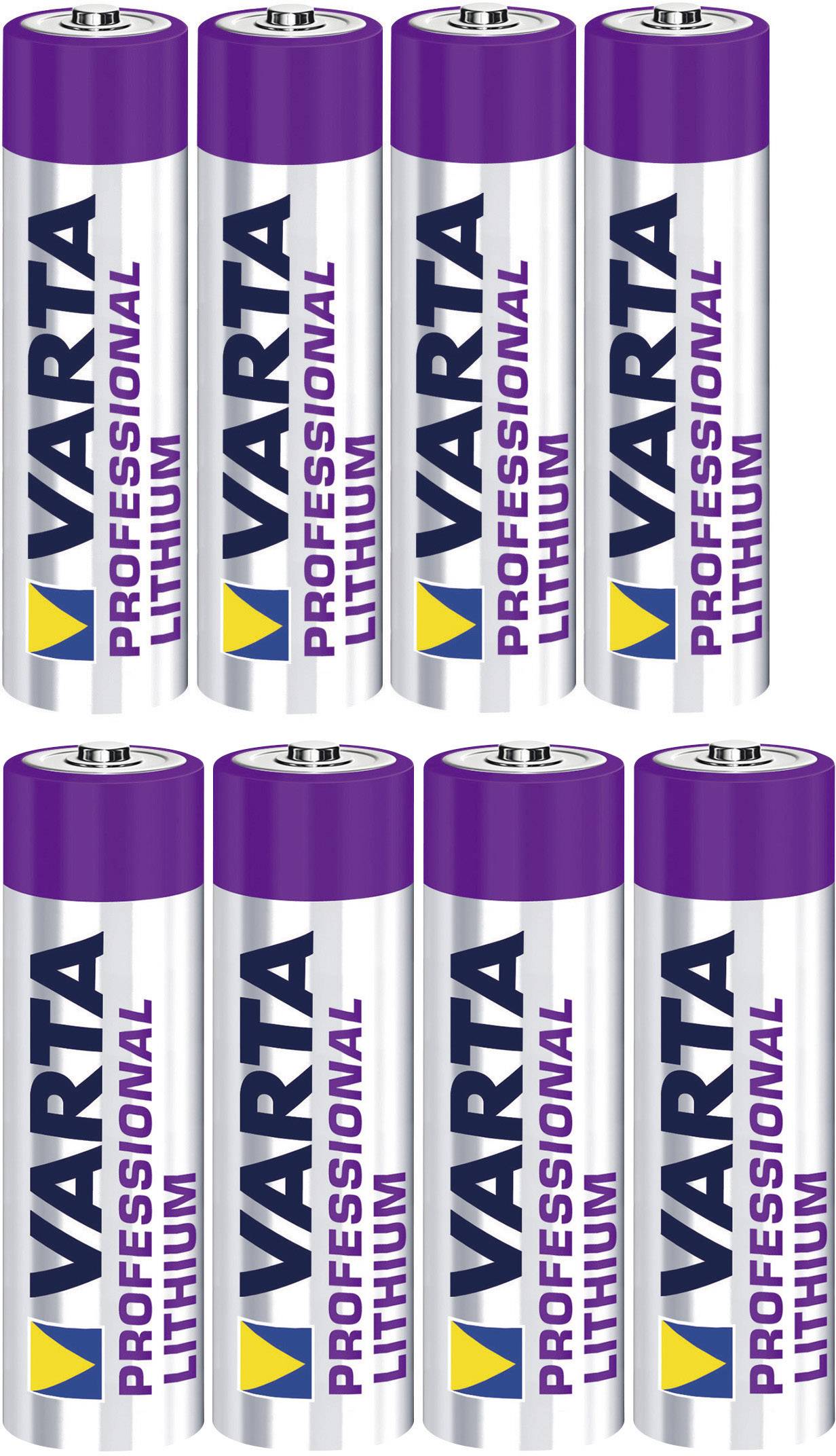 Zestaw baterii AAA, AA Varta, 8 szt. - obrazek 1