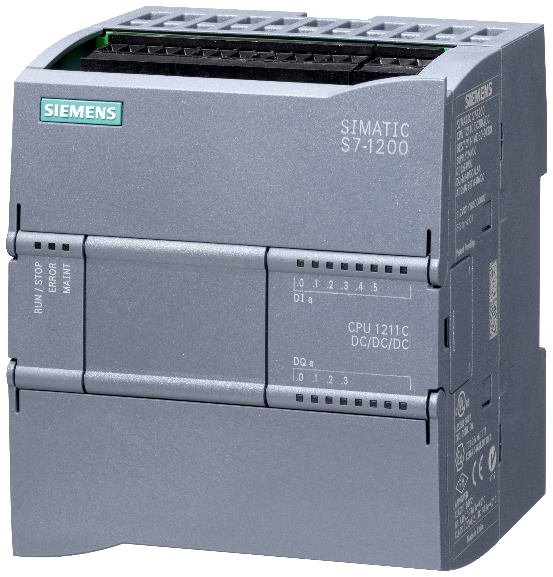Siemens 6ES7211-1AE40-0XB0 6ES72111AE400XB0 Procesor kompaktowy PLC - obrazek 1
