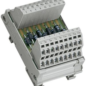 WAGO 289-105 z podstawką montażową na TS 35 z oddzielnymi wyprowadzeniami 1-zaciskow 0.08 – 2.5 mm² Zawartość: 1 szt. WAGO 289-105 z podstawką montażową na TS 35 z oddzielnymi wyprowadzeniami 1-zaciskow 0.08 – 2.5 mm² Zawartość: 1 szt.