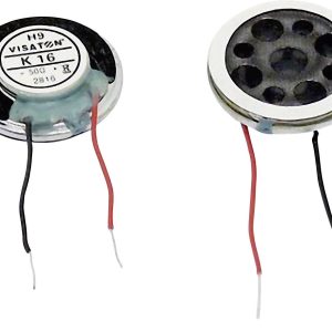 Głośnik miniaturowy Visaton K 16 – 8 Ohm 2815 0.63 cal 1.6 cm 0.5 W 8 Ω Głośnik miniaturowy Visaton K 16 – 8 Ohm 2815 0.63 cal 1.6 cm 0.5 W 8 Ω