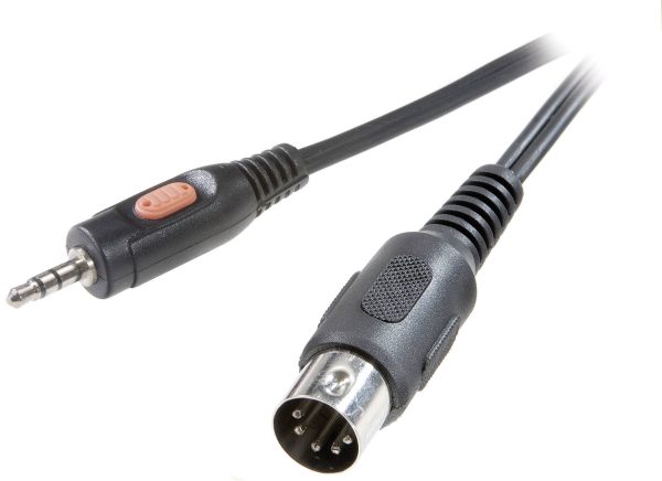 Audio kabel SpeaKa Professional SP-7869804, Złącze DIN, Jack, 1.50 m