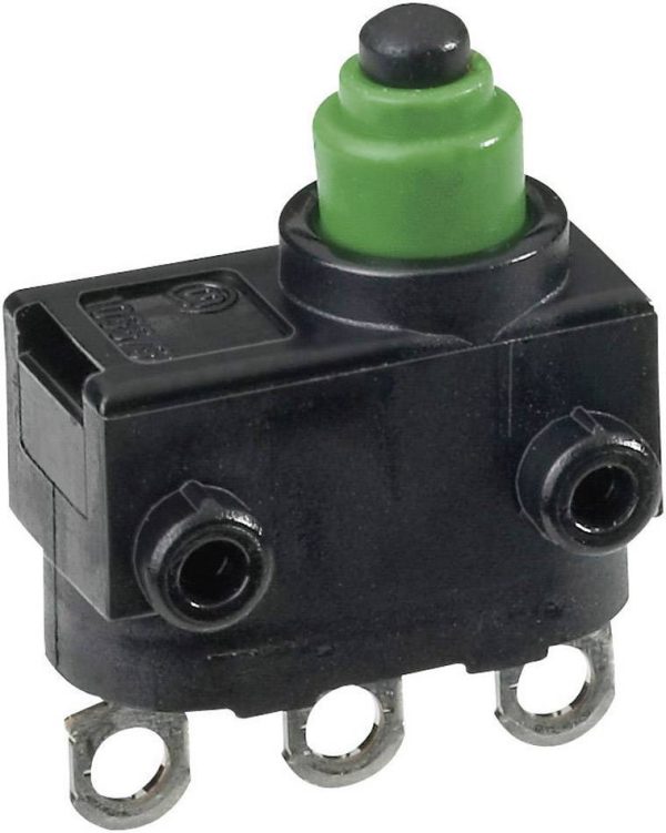 Mikroprzełącznik 1055.2351 24 V/DC 2 A 1 x wł/(wł) Marquardt IP67 chwilowy 1 szt.