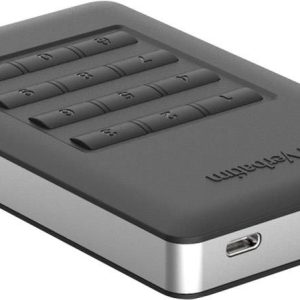 Verbatim Store 'n’ Go Secure Portable 1 TB Zewnętrzny dysk twardy 6,35 cm (2,5”) USB 3.2 Gen 2 czarny 53401 Verbatim Store 'n’ Go Secure Portable 1 TB Zewnętrzny dysk twardy 6,35 cm (2,5”) USB 3.2 Gen 2 czarny 53401