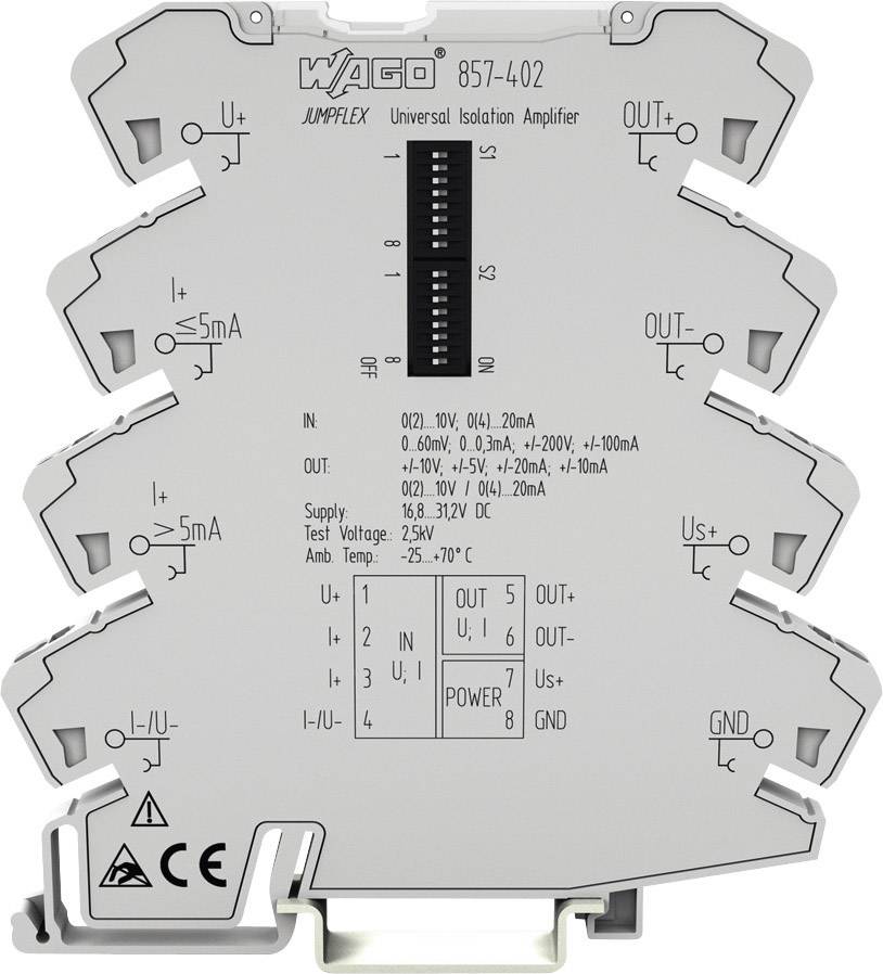 WAGO 857-402 przetwornik pomiarowy JUMPFLEX® - obrazek 1