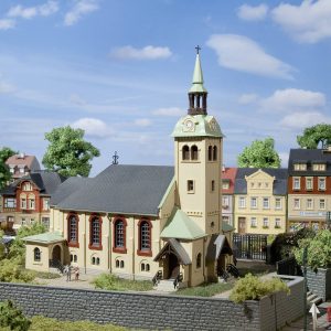 Kościół Bornichen Zestaw do złożenia Auhagen 12229 H0, TT 1 szt. Kościół Bornichen Zestaw do złożenia Auhagen 12229 H0, TT 1 szt.