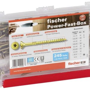 Fischer 667005 Wkręt z łbem płaskim 3.5 mm 50 mm sześciokąt 1 szt.