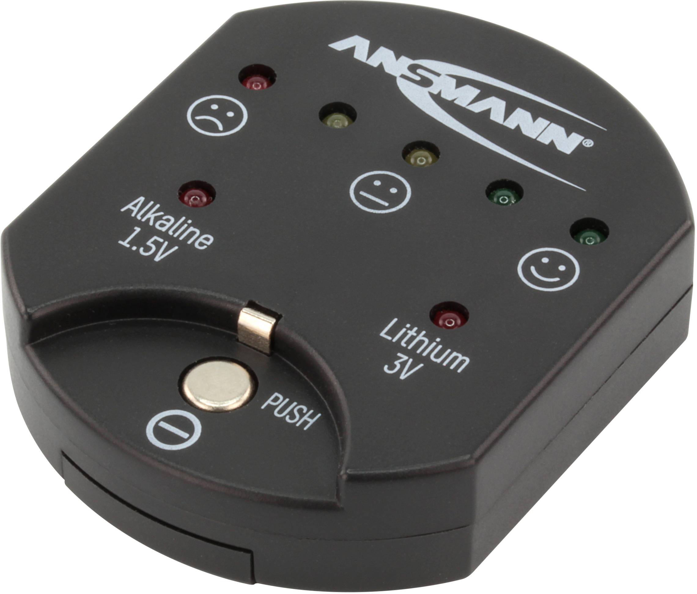 Tester baterii Ansmann Button cell 1,5 V, 3 V - obrazek 1