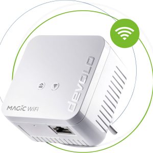 Devolo Magic 1 WiFi mini Adapter rozszerzający Powerline WLAN 8559 EU Powerline, WLAN 1200 MBit/s Devolo Magic 1 WiFi mini Adapter rozszerzający Powerline WLAN 8559 EU Powerline, WLAN 1200 MBit/s