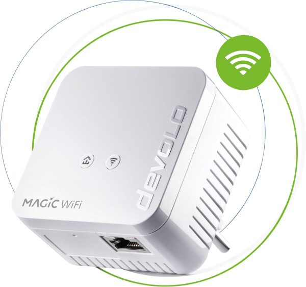 Devolo Magic 1 WiFi mini Adapter rozszerzający Powerline WLAN 8559 EU Powerline, WLAN 1200 MBit/s