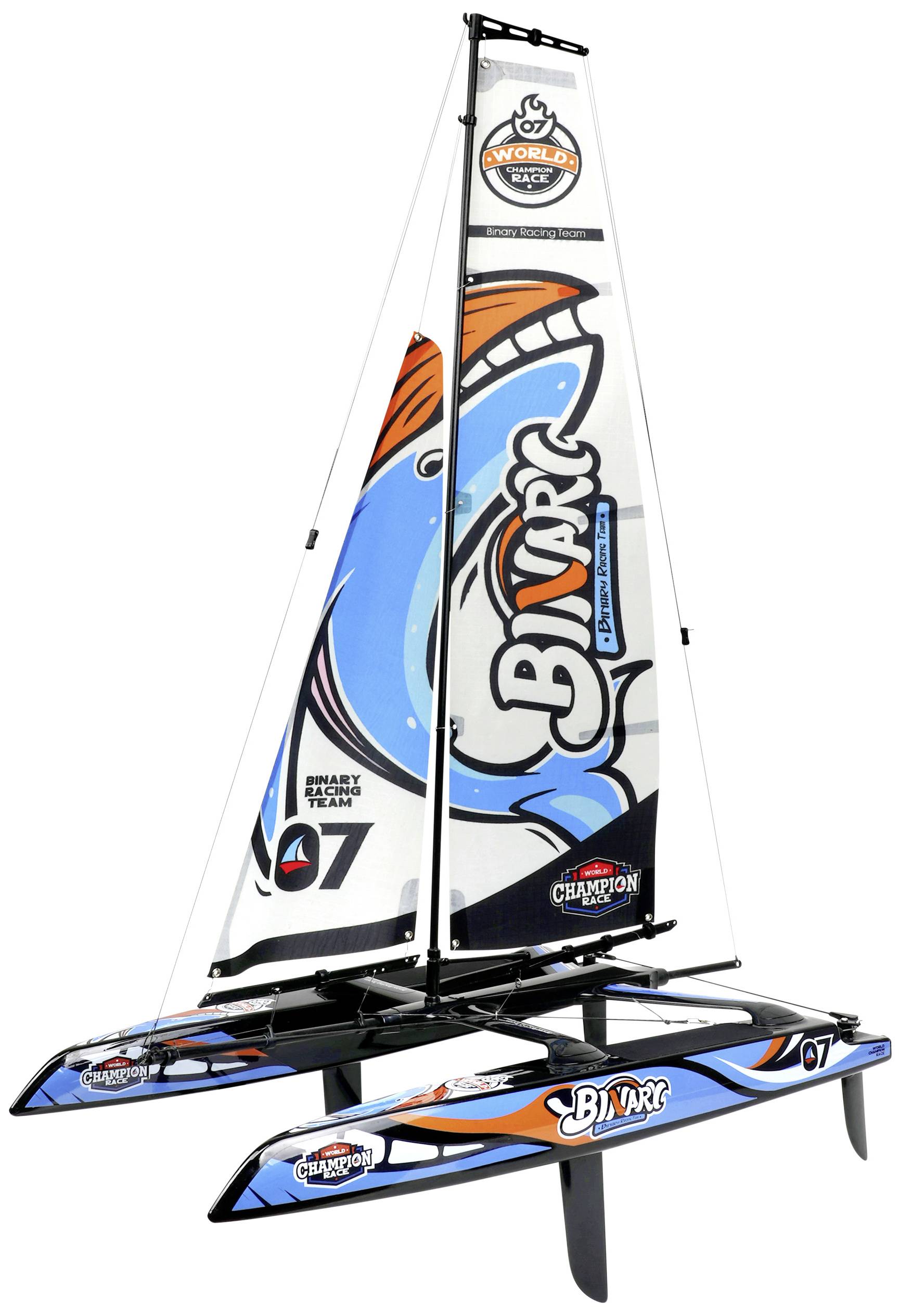 Łódź żaglowa RC Joysway Binary V3 RtR 400 mm - obrazek 1