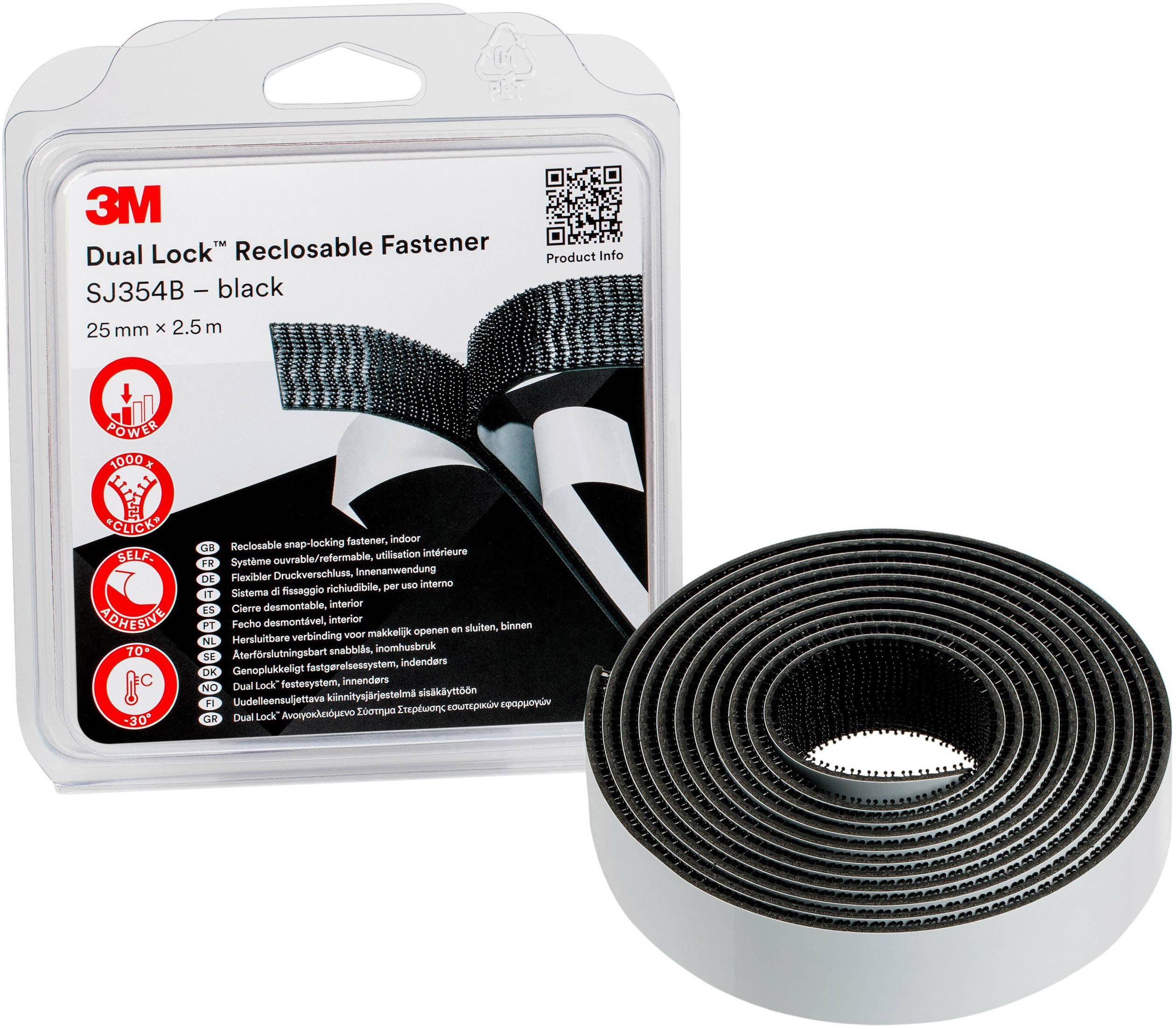Taśma rzepowa 3M Dual Lock SJ3540/IPS, (D x S) 2.5 m x 25 mm, 1 szt. - obrazek 1