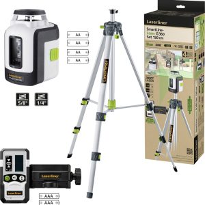 Laser 360° Laserliner SmartLine-Laser G360 Set 150cm 081.118E Laser 360° Laserliner SmartLine-Laser G360 Set 150cm 081.118E
