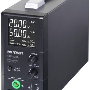 Zasilacz laboratoryjny regulowany VOLTCRAFT TOPS-3205N 0.8 – 20 V/DC 0.1 – 5 A 100 W Kalibracja (DAkkS) Zasilacz laboratoryjny regulowany VOLTCRAFT TOPS-3205N 0.8 – 20 V/DC 0.1 – 5 A 100 W Kalibracja (DAkkS)