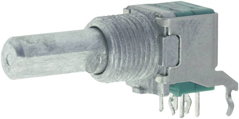 Potencjometr stereo Alps RK09L12B0 10KAX2, 10 kOhm, 0,05 W, O 6 mm, +20 % - obrazek 1