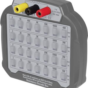 Dekada pomiarowa VOLTCRAFT R-BOX 02 Od 1 do 10 M Ω 60 V/DC Dekada pomiarowa VOLTCRAFT R-BOX 02 Od 1 do 10 M Ω 60 V/DC