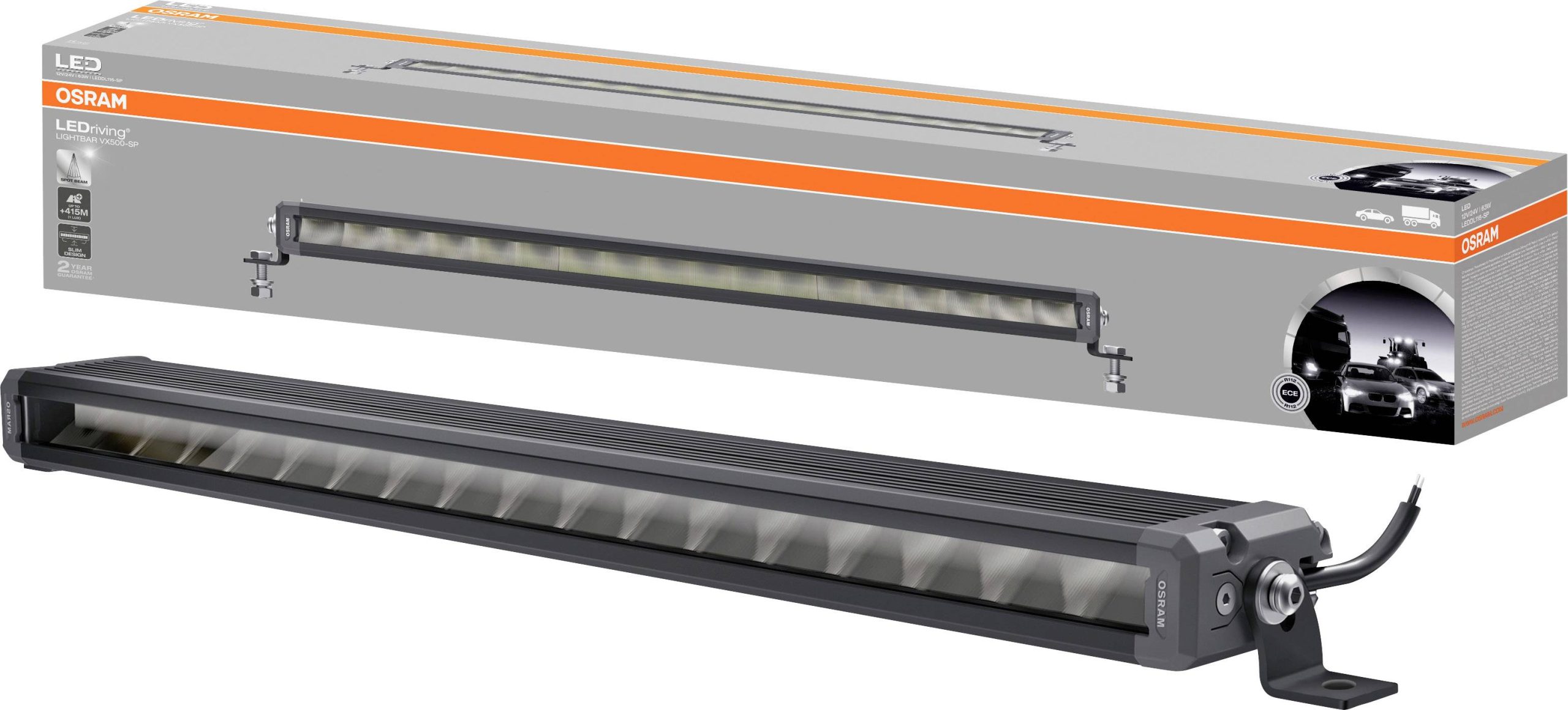 Reflektor pomocniczy Osram Automotive LEDDL116-SP LEDDL116-SP (D x S x W) 67 x 526 x 36 mm - obrazek 1