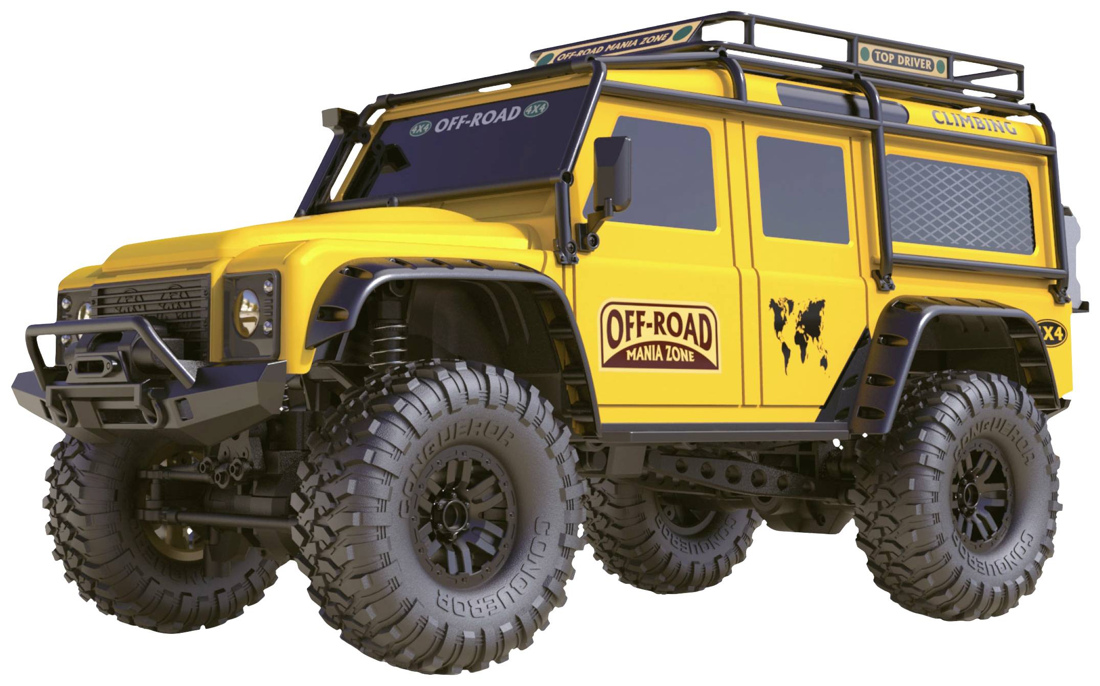 Model samochodu RC Amewi Dirt Climbing SUV Safari, Szczotkowy, 2,4 GHz - obrazek 1