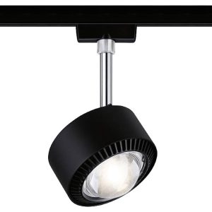 Lampa do systemu szynowego, wysokonapięciowego Paulmann Spot Aldan 96812 LED wbudowany na stałe 8 W LED 800 lm czarny (m Lampa do systemu szynowego, wysokonapięciowego Paulmann Spot Aldan 96812 LED wbudowany na stałe 8 W LED 800 lm czarny (m