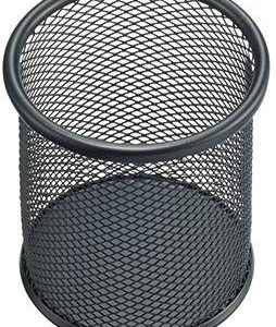 Helit Mesh H2518195 Pojemnik na długopisy czarny Ilość przegródek: 1 Helit Mesh H2518195 Pojemnik na długopisy czarny Ilość przegródek: 1