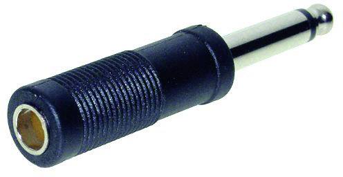 Adapter jack złącze męskie jack 6,3 mm – złącze żeńskie jack 6,3 mm mono, stereo TRU COMPONENTS 1559824 1 szt.