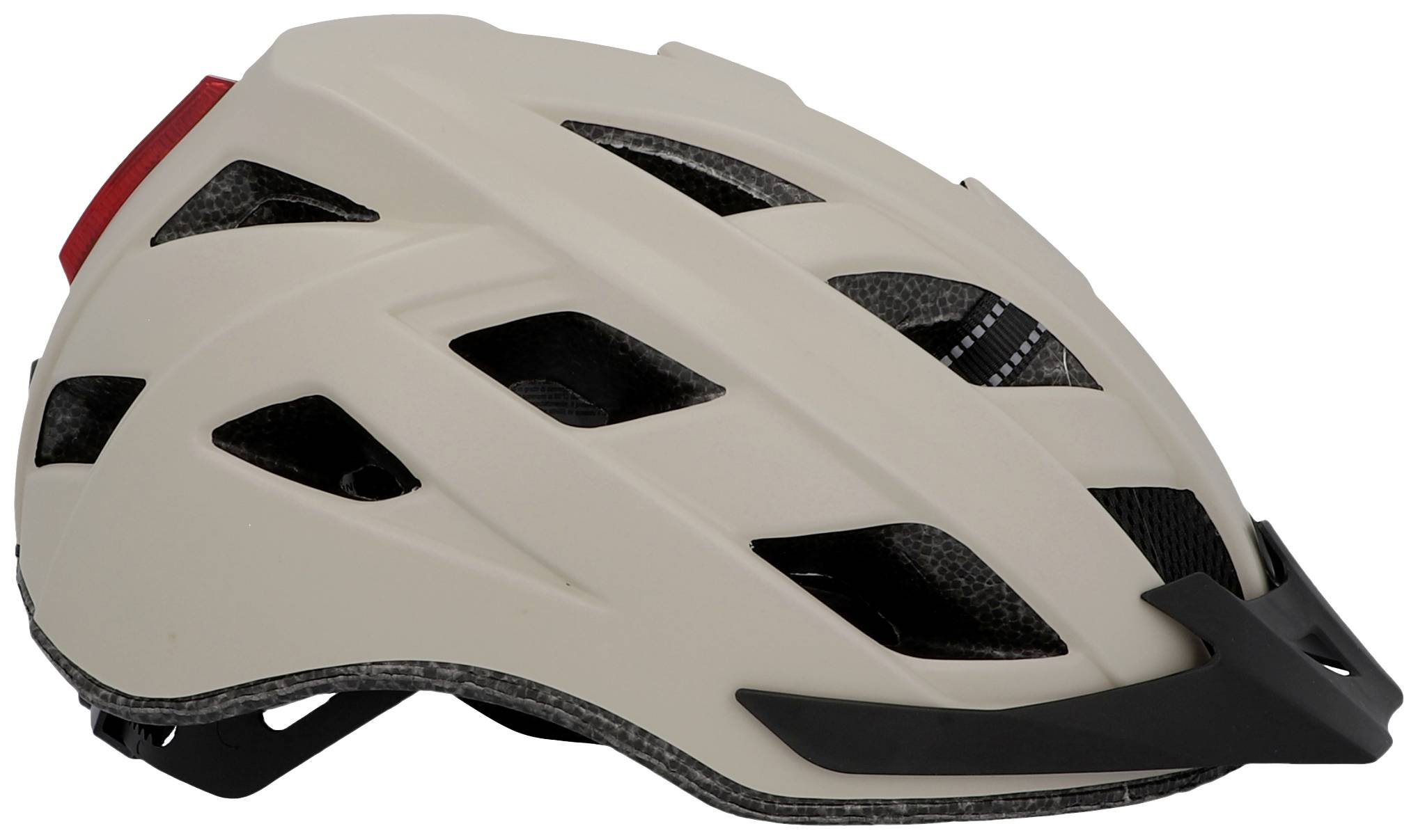 FISCHER FAHRRAD Urban Plus Dallas L/XL Kask rowerowy beżowy Rozmiar ubrań=L/XL Obwód głowy=58-61 cm - obrazek 1