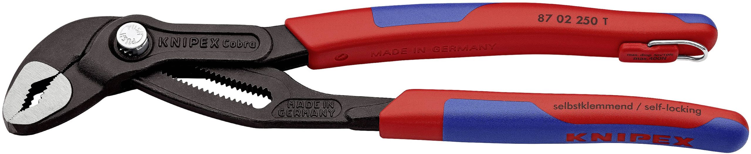 Szczypce do pomp wodnych Knipex Cobra 87 02 250 T 250 mm - obrazek 1