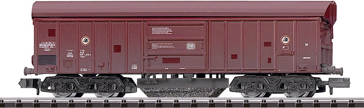 Wagon czyszczący tory, MiniTrix T15500, rozstaw osi 88 mm, skala N - obrazek 1