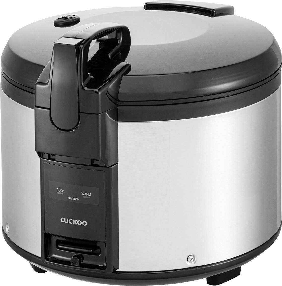 Ryżowar Cuckoo SR-4600, 1360 W, 4.6 l, stali szlachetnej, czarny - obrazek 1