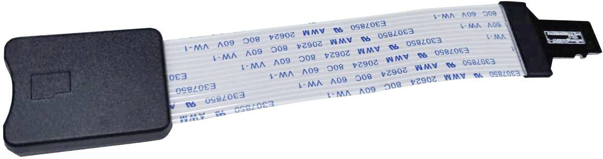 Radxa Zestaw kabli [1x złącze męskie microSD - 1x microSD] 0 mm biały - obrazek 1