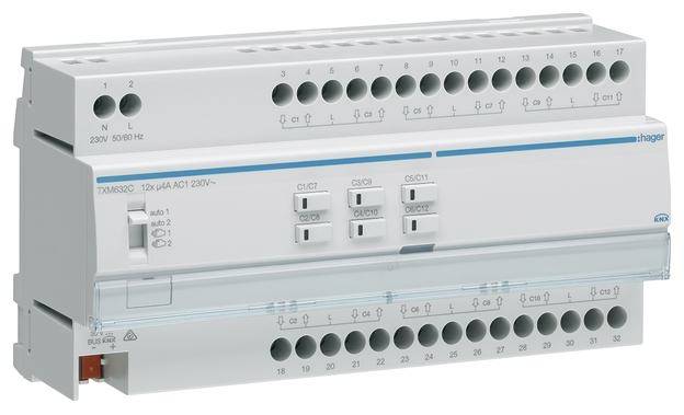 Sterowanie roletami Hager TXM632C TXM632C - obrazek 1