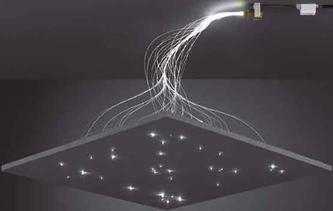 Zestaw LED gwieździste niebo Brumberg Brumberg Leuchten 0009513W LED 1 W biały - obrazek 1